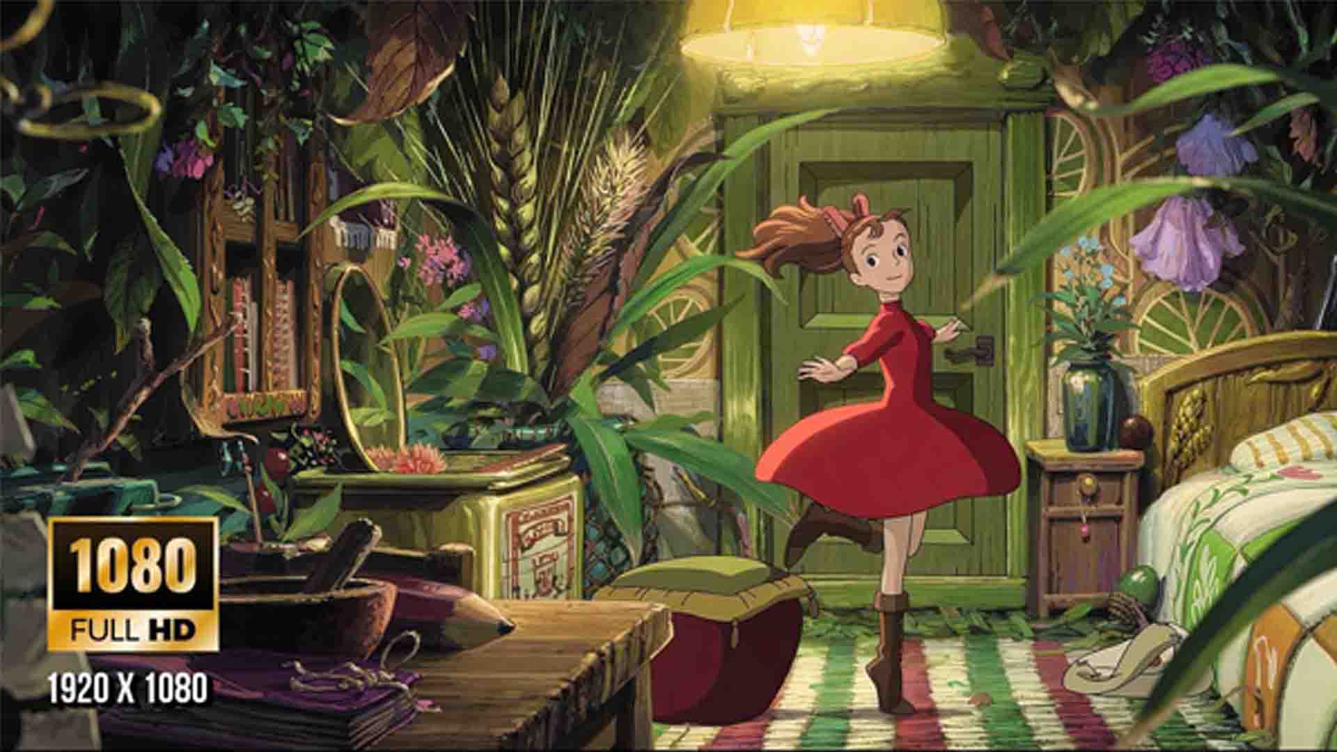 The same Arrietty scene, original 1080p version